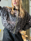 Leopard Glam Bomber